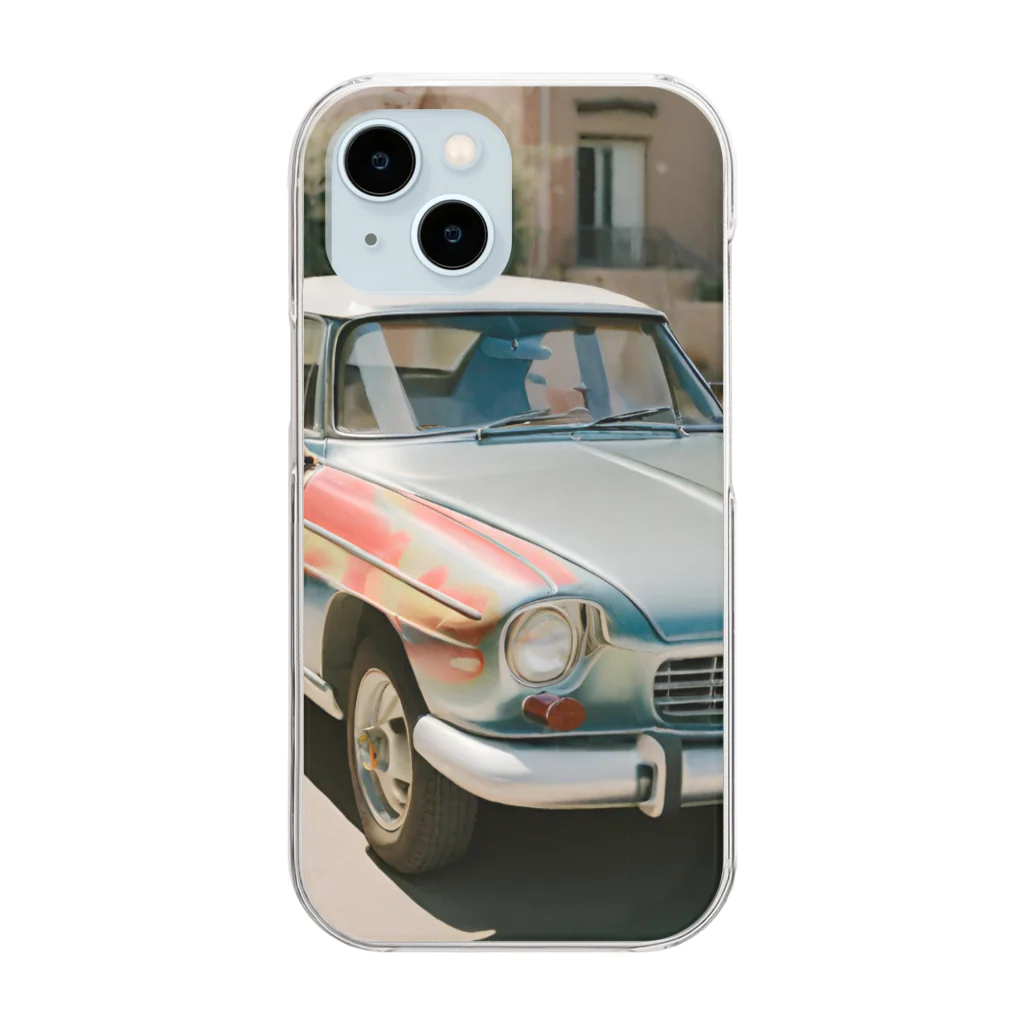 crayon2chanの車　映画 Clear Smartphone Case