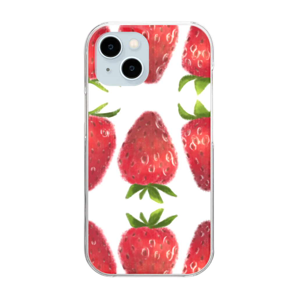 strawberries1014のストロベリーズ Clear Smartphone Case