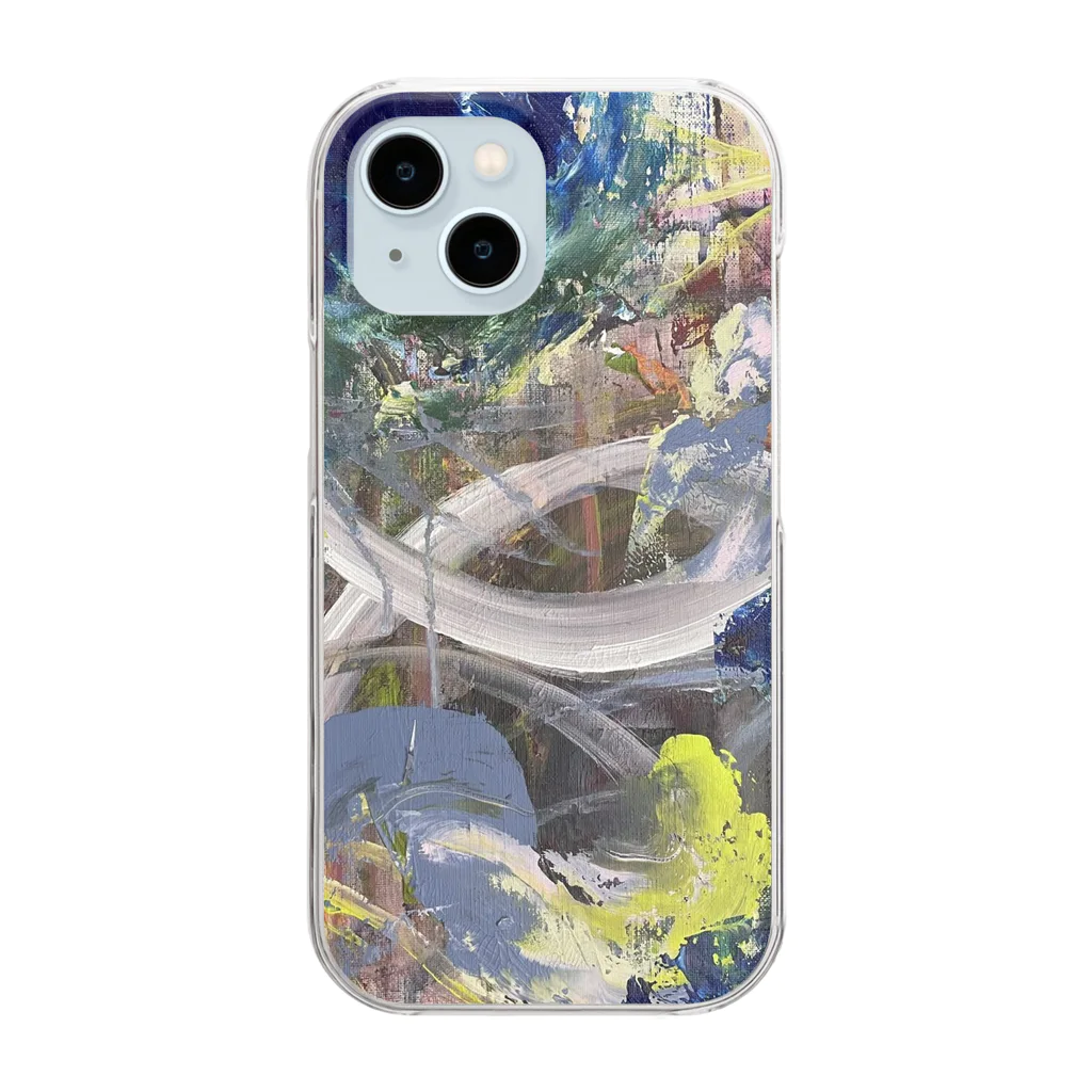 Chikyu-yueiのEmbodiment of Search in Uncertainty Clear Smartphone Case