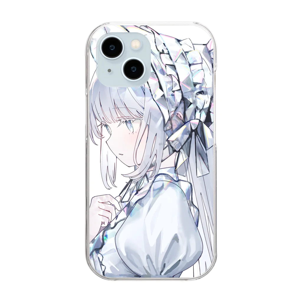 libre1907のガラスの帽子 Clear Smartphone Case