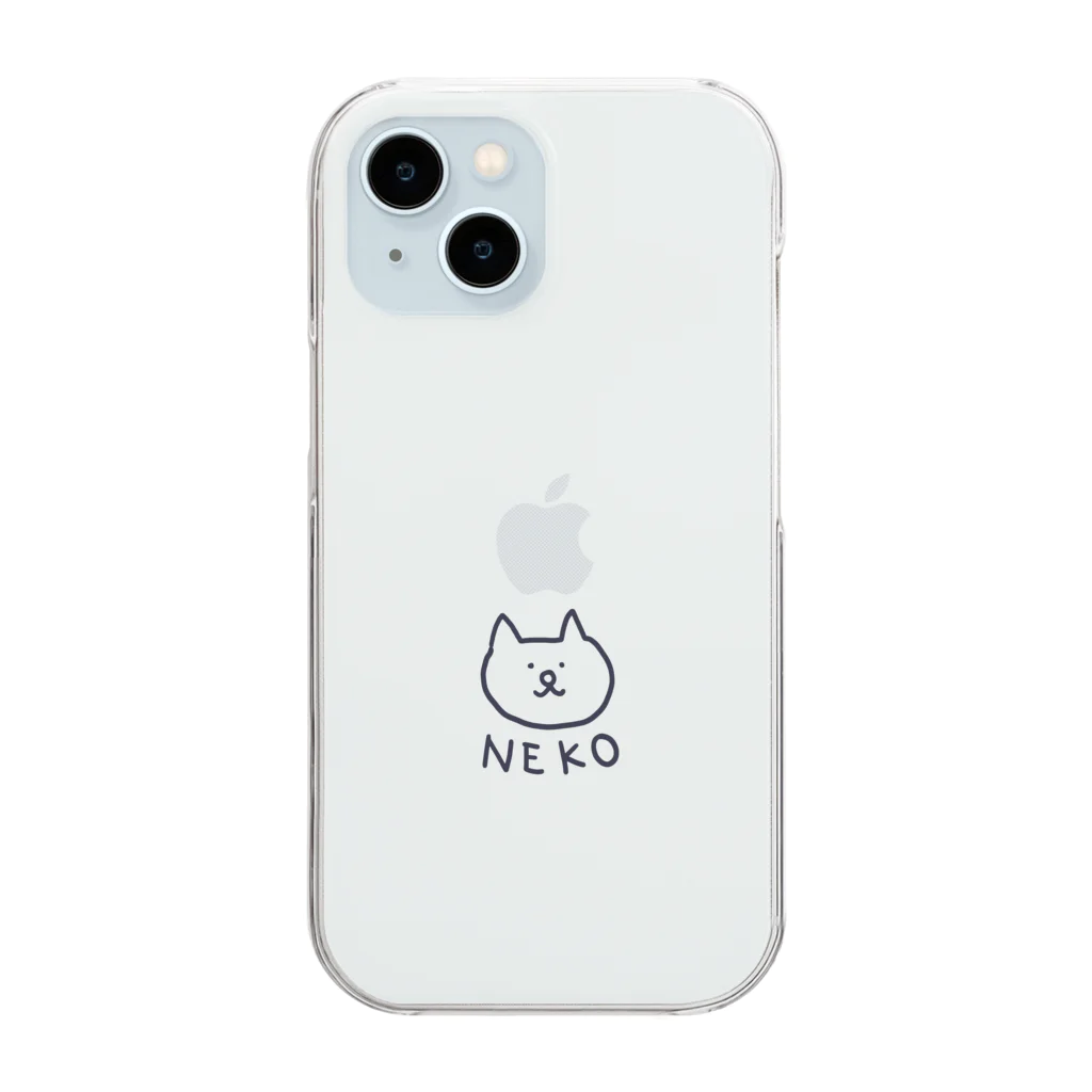 TONERICOのねこ Clear Smartphone Case