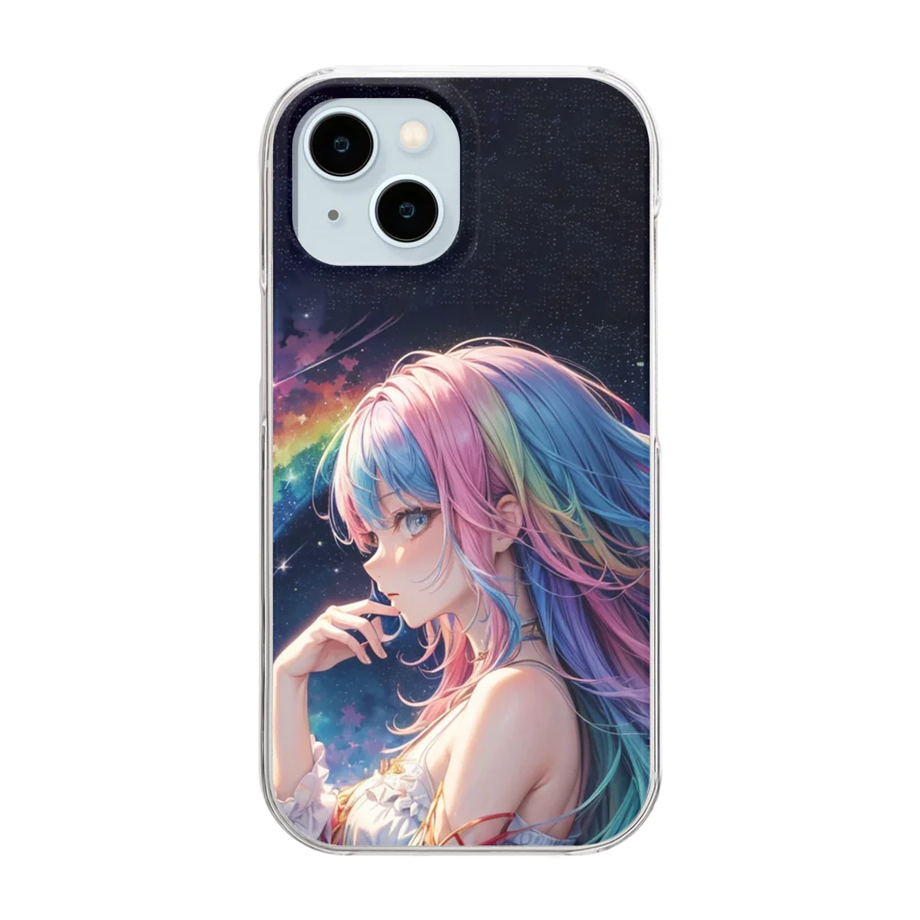 gggsssaaaのイリディア Clear Smartphone Case