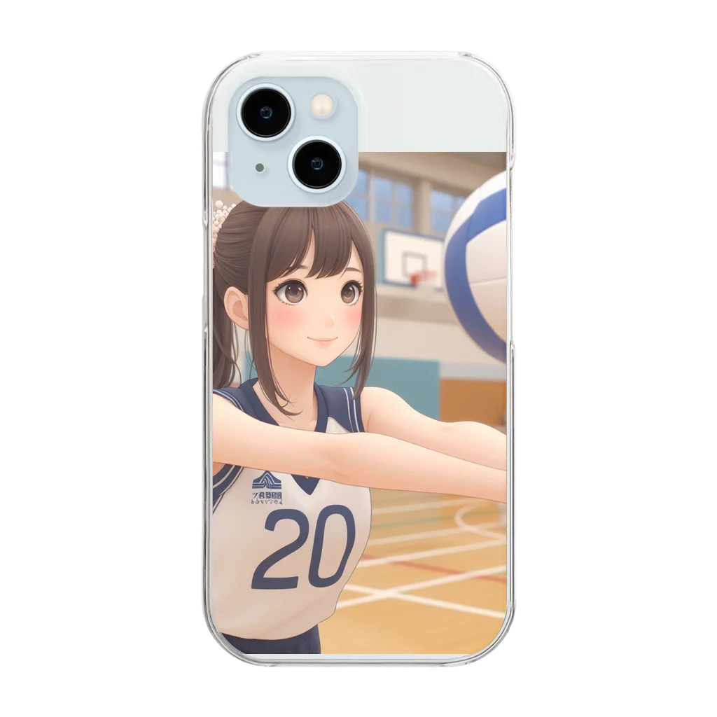 k.corporationのAIゆいちゃん Clear Smartphone Case