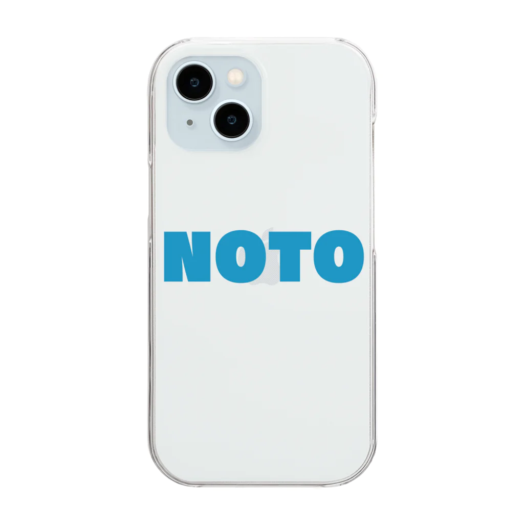 サトオのNOTO / 能登 Clear Smartphone Case