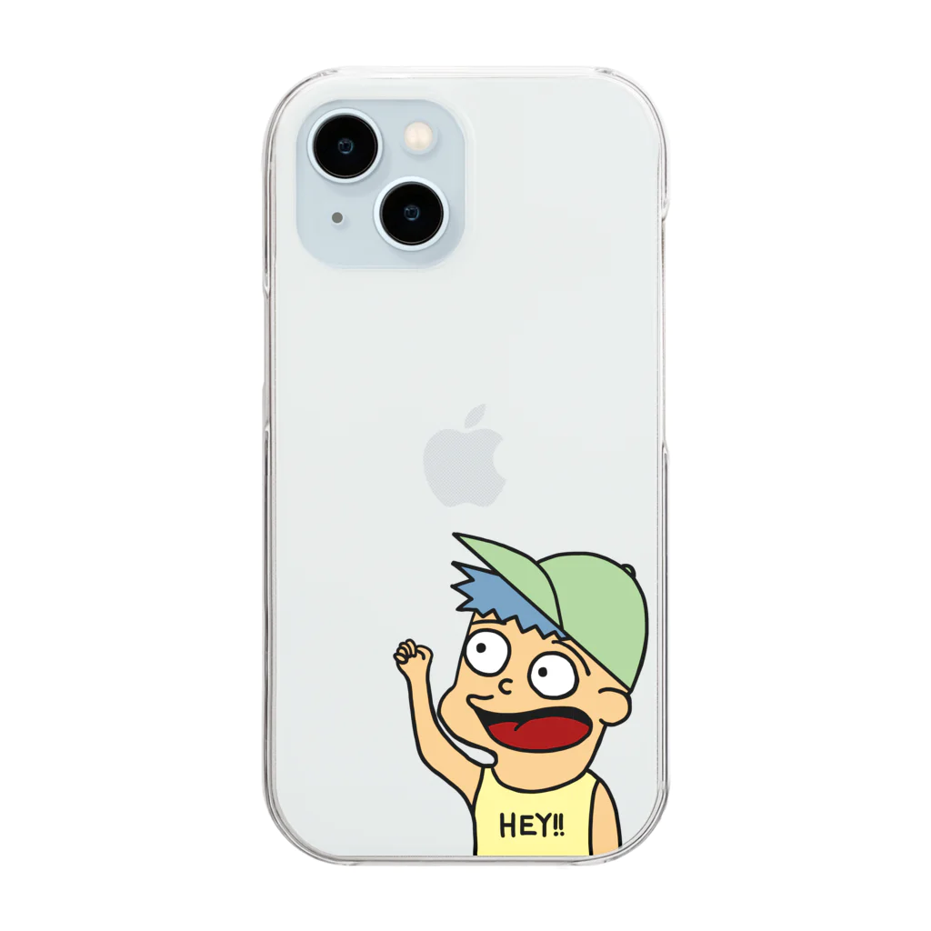 Hey!!くんのHey!!くん Clear Smartphone Case