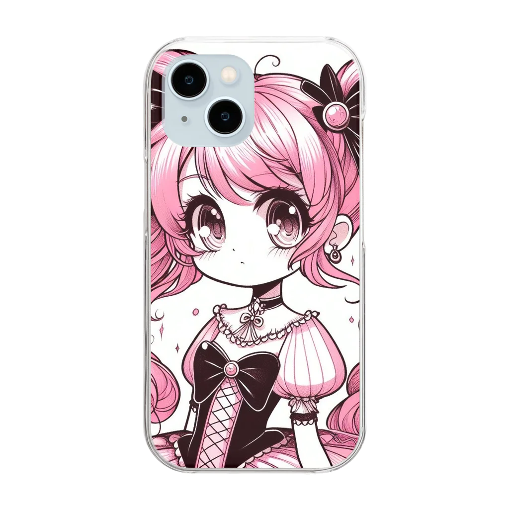 むこうのくにの魔法少女 Clear Smartphone Case