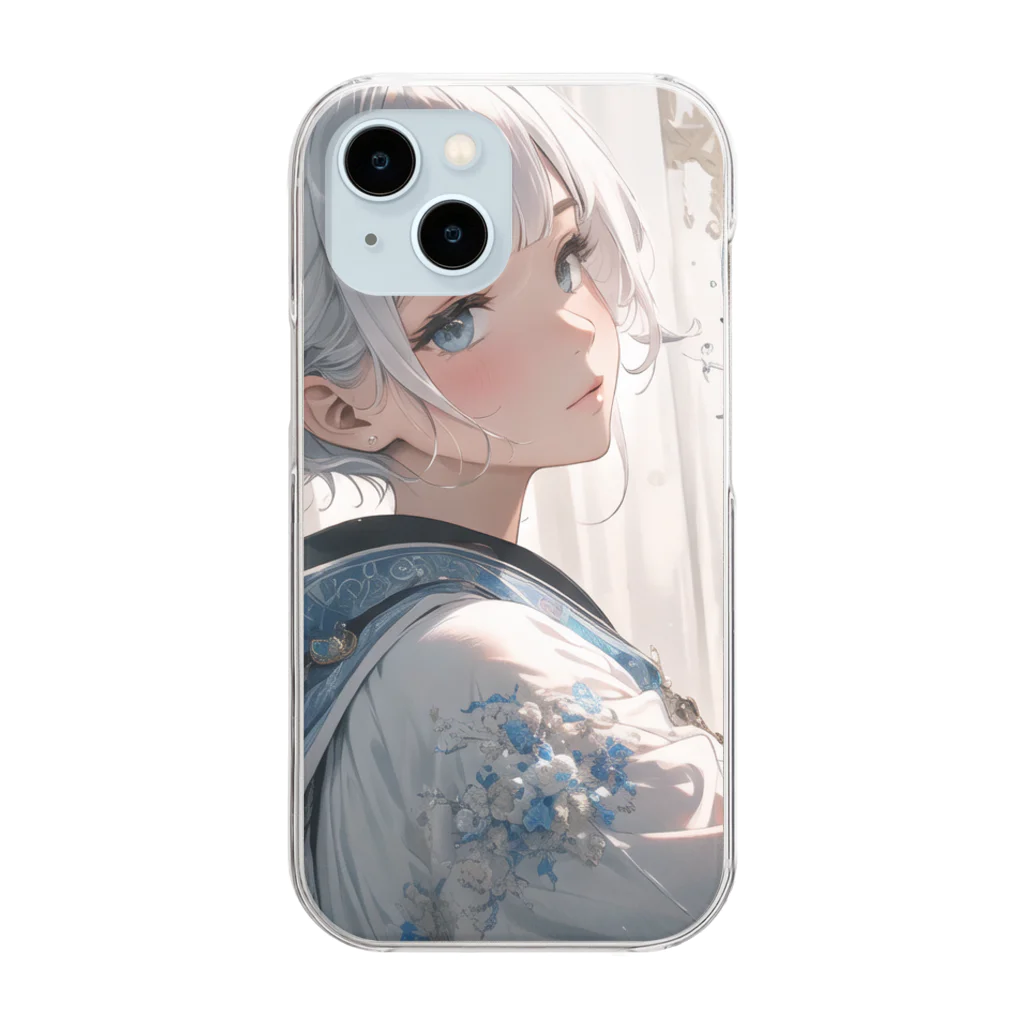 中原ひろふみの望月響 Clear Smartphone Case