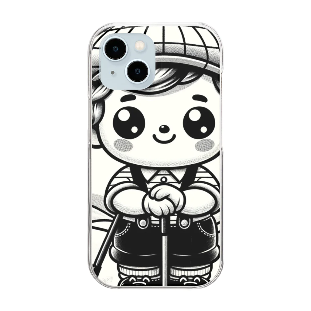 vancx.comの golfboy&girl Clear Smartphone Case