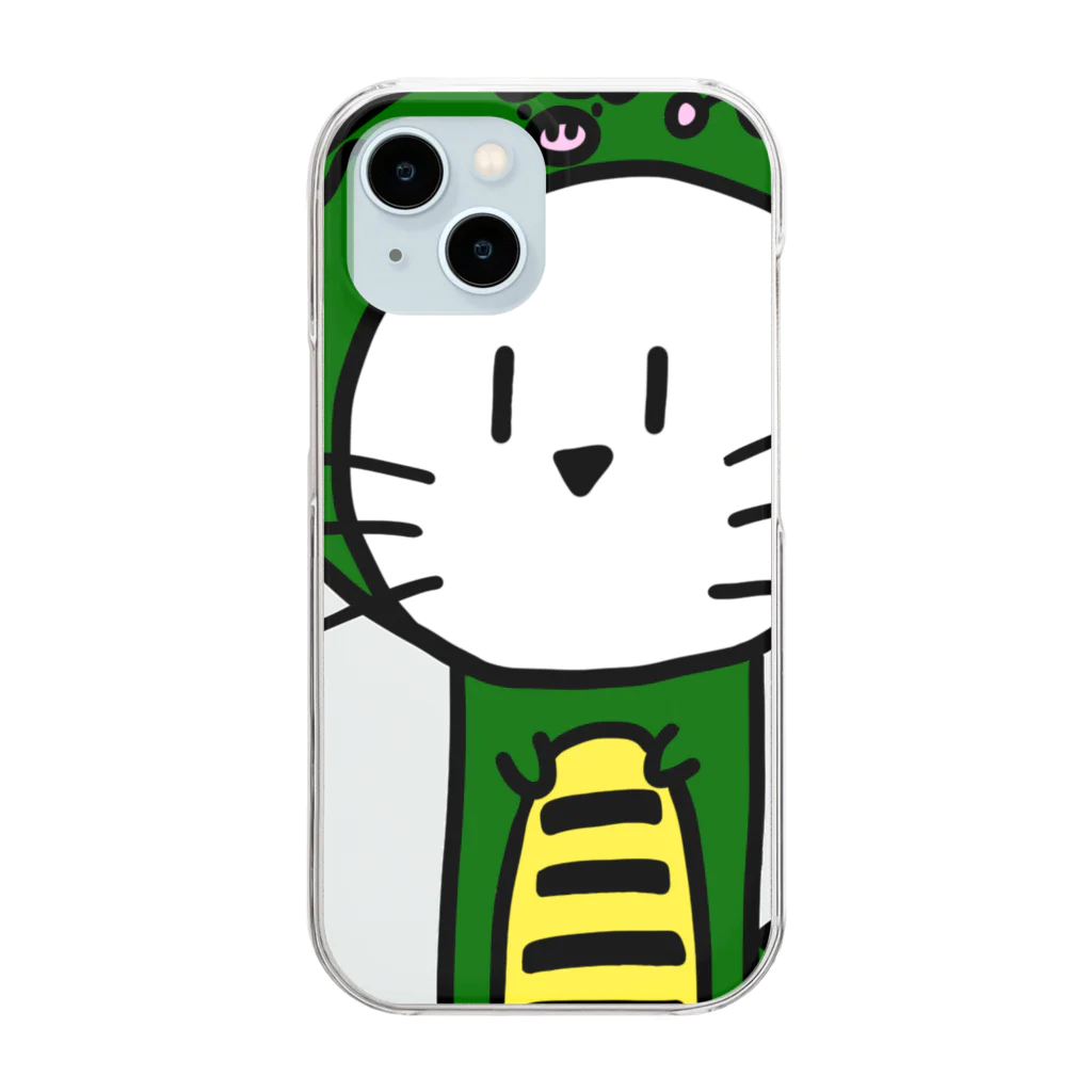 ねこ日和のねこ日和（辰） Clear Smartphone Case