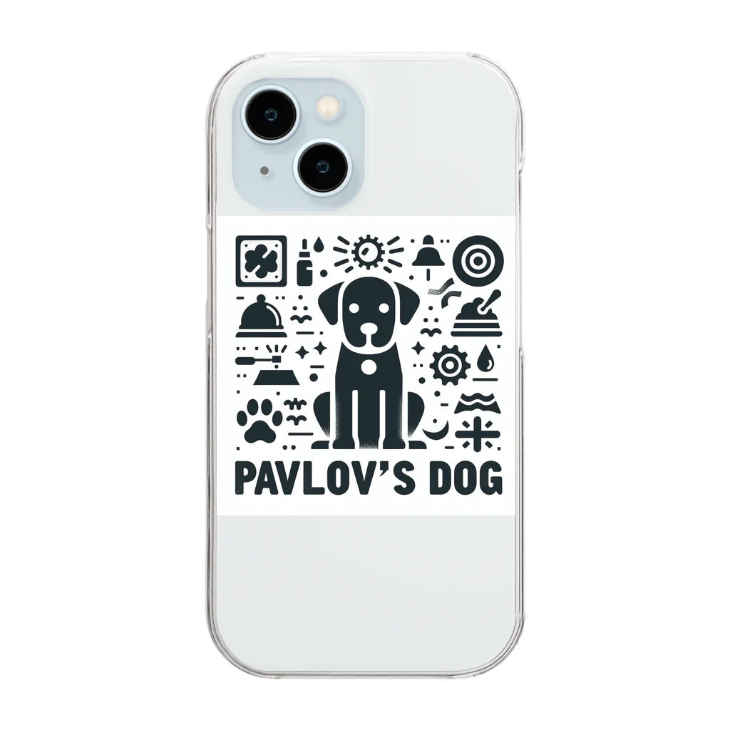 せるぽのよろずやのパブロフの犬 Clear Smartphone Case