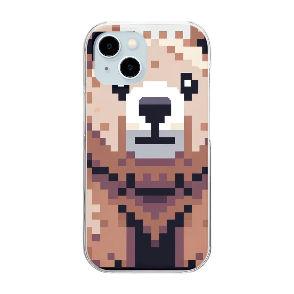 PiXΣLのbaird bear /type.1 Clear Smartphone Case