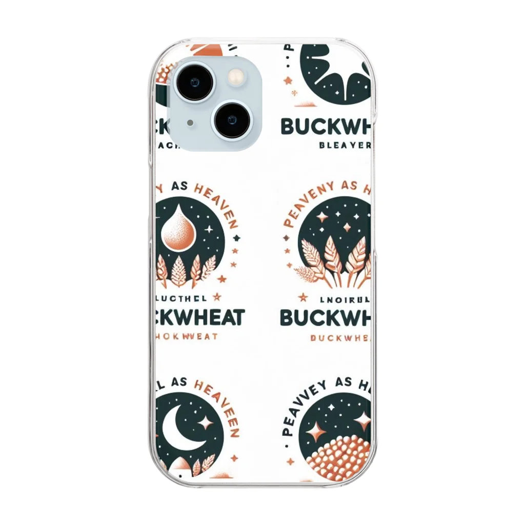 BUCKWHEATのBUCKWHEAT Clear Smartphone Case