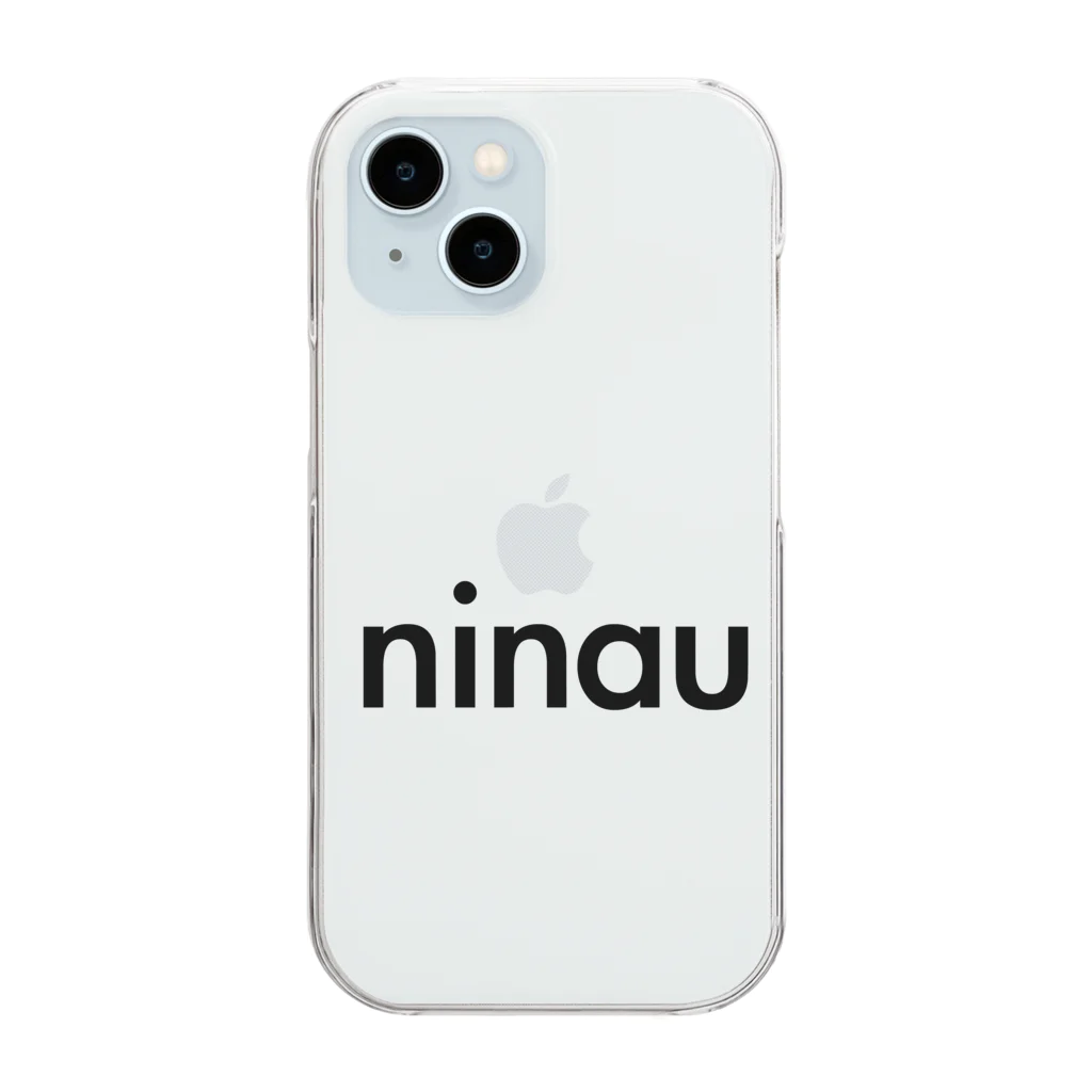 nyssのninau(担う) Clear Smartphone Case