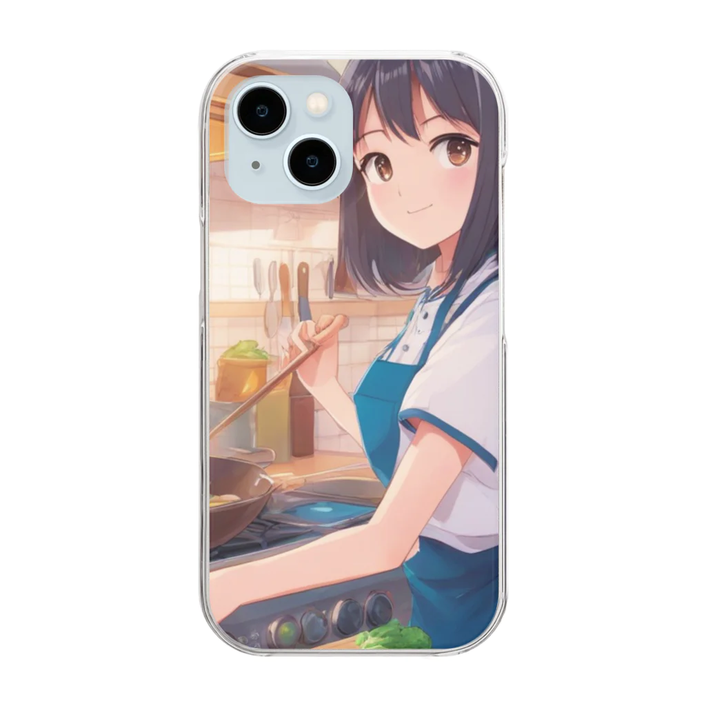 gumi0798のキッチンの魔術師 Clear Smartphone Case