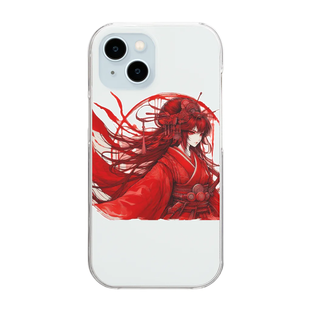 chocotamaの日本女性 Clear Smartphone Case