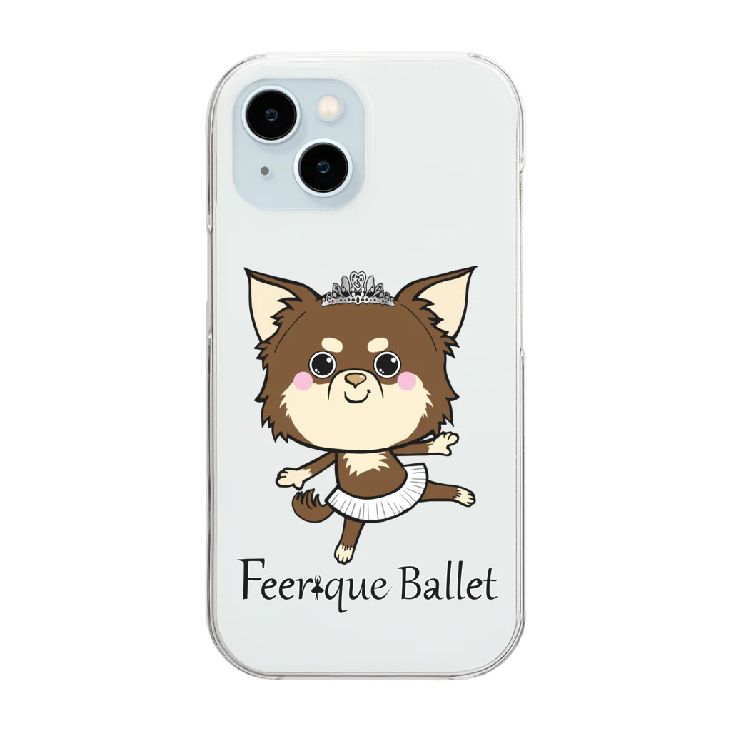 feerique balletのFeerique ballet Clear Smartphone Case