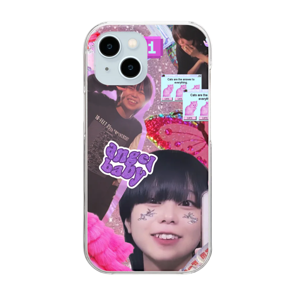 救済のHazuki chan Clear Smartphone Case