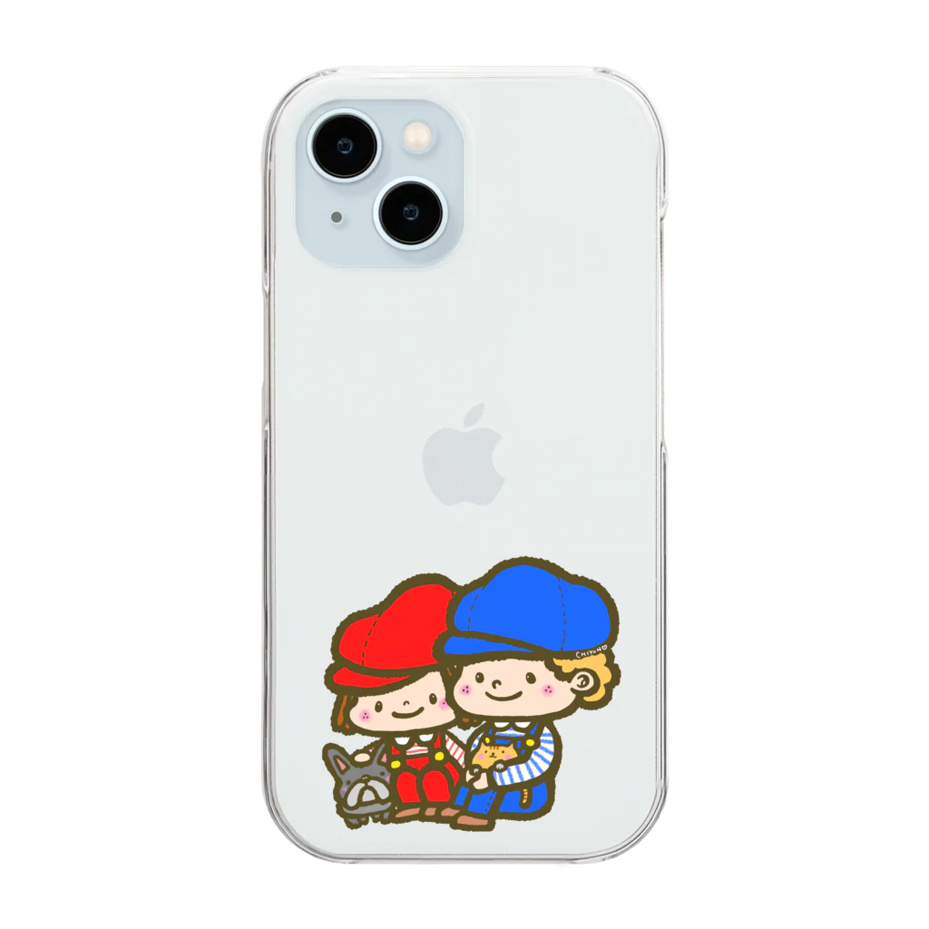 ❤Loveちゃんshop❤のボクとキミ Clear Smartphone Case