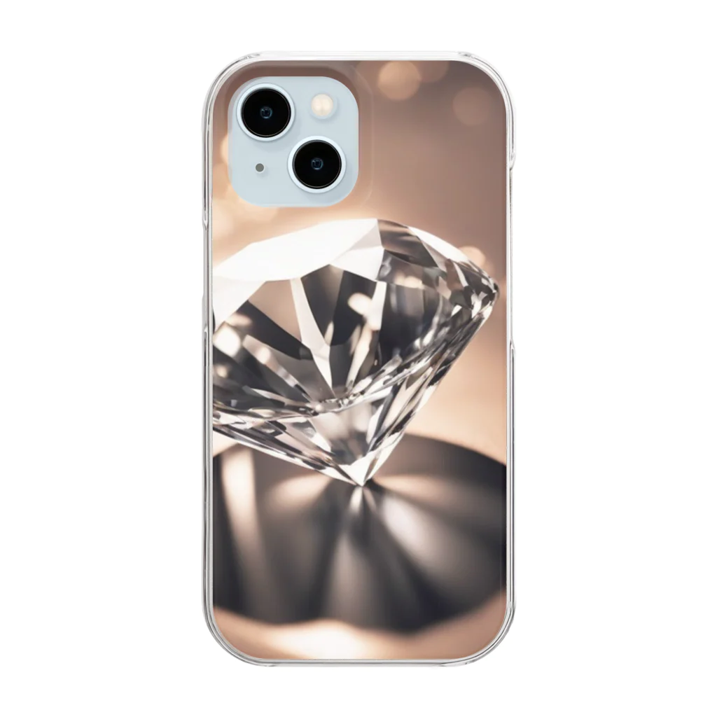 ZeroCreativeの✨ダイヤモンドエターナル✨ Clear Smartphone Case