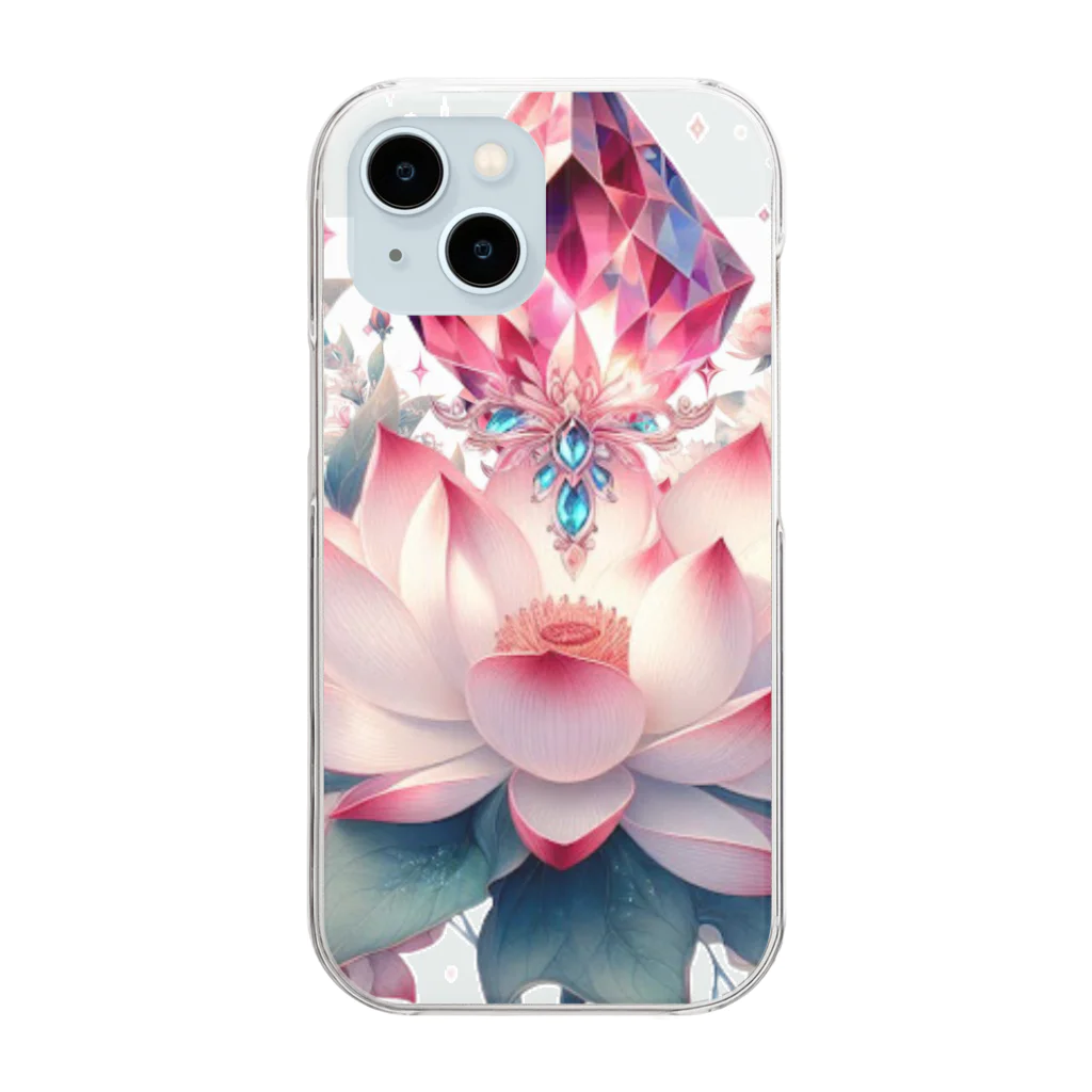 レベルUPの蓮×ルビー Clear Smartphone Case