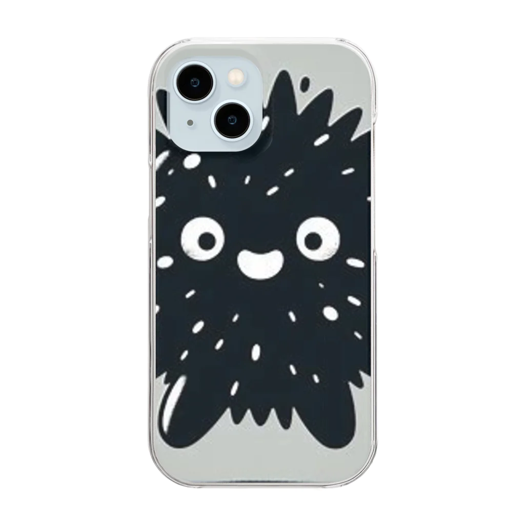 monkeyGのウニウニ星人 Clear Smartphone Case