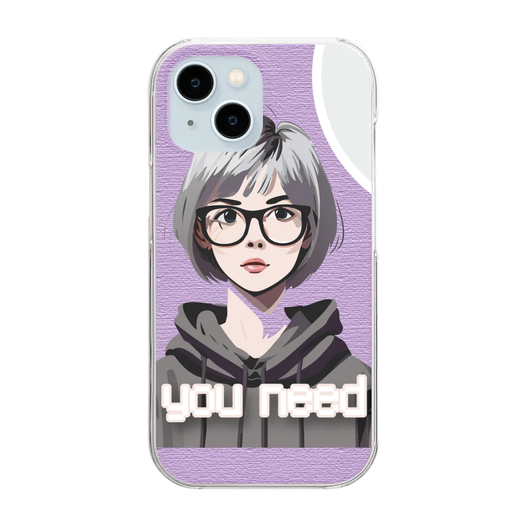 hollow-774のDo you need it? Clear Smartphone Case