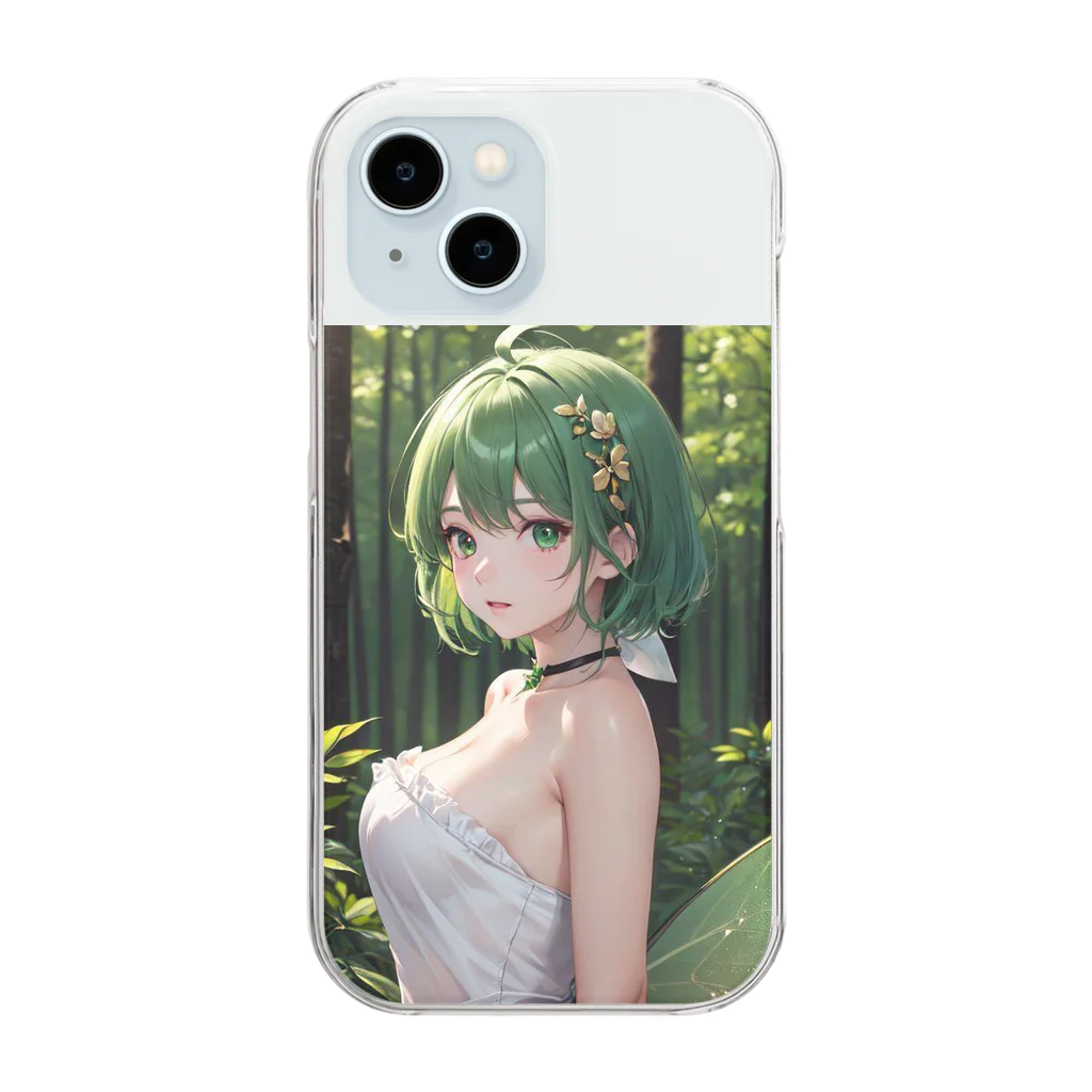 せうたろうの森の妖精 Clear Smartphone Case