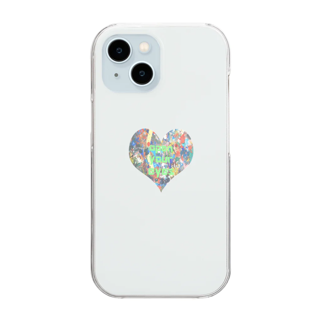 名無しのインフルエンサーのハートメッセンジャー💘 Clear Smartphone Case