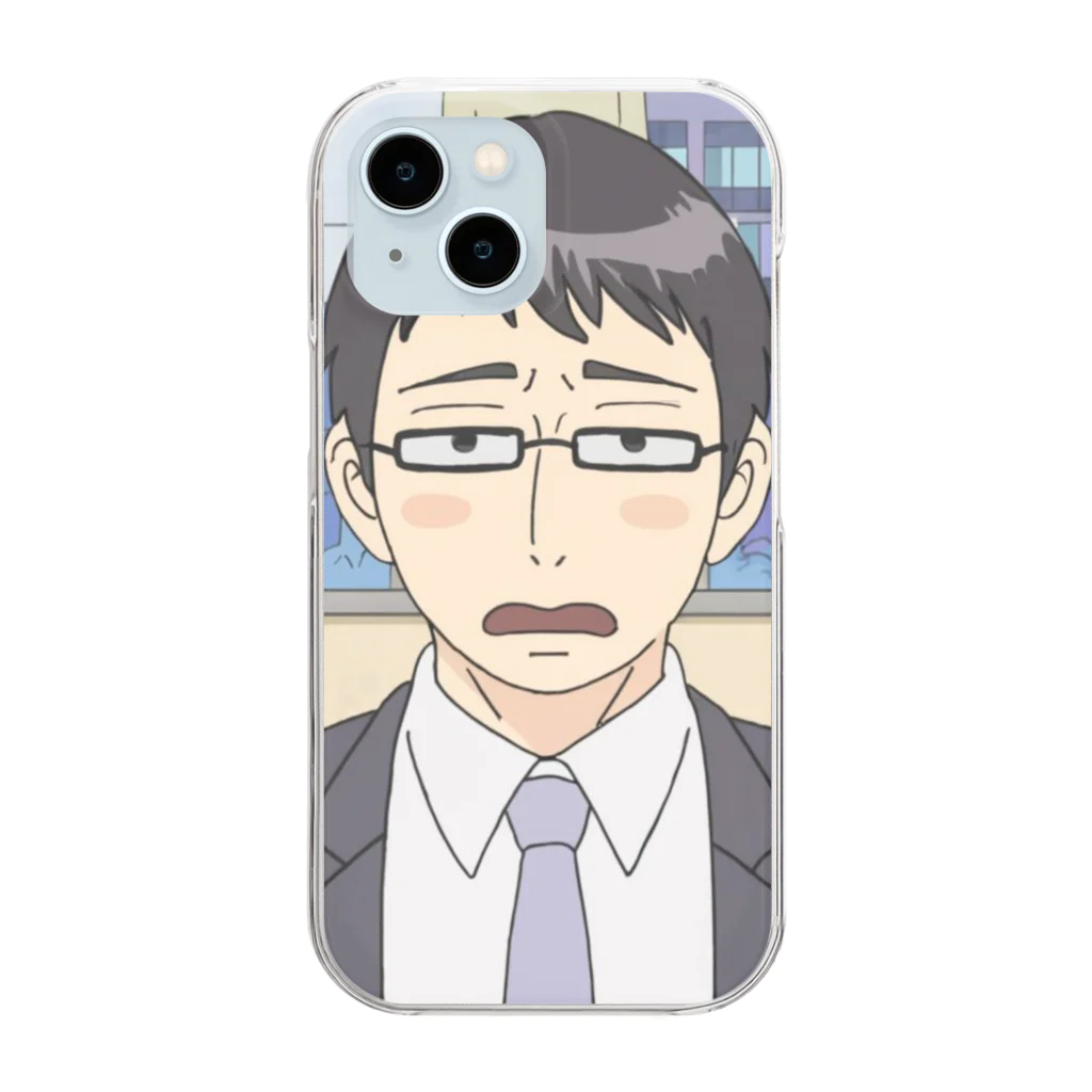 なお（ｻﾗﾘｰﾏﾝ）＠AI使って情報発信中のもう限界＠サラリーマン Clear Smartphone Case