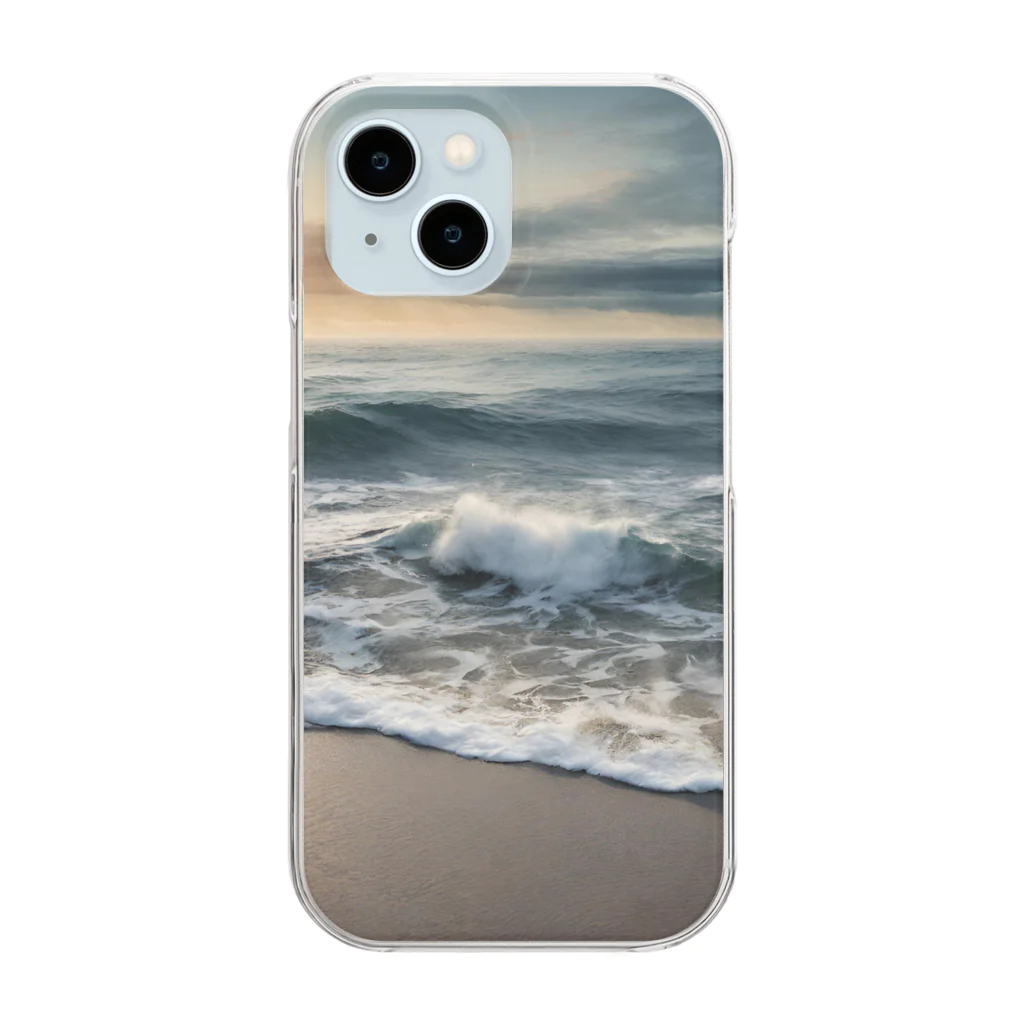 merciの海　 Clear Smartphone Case