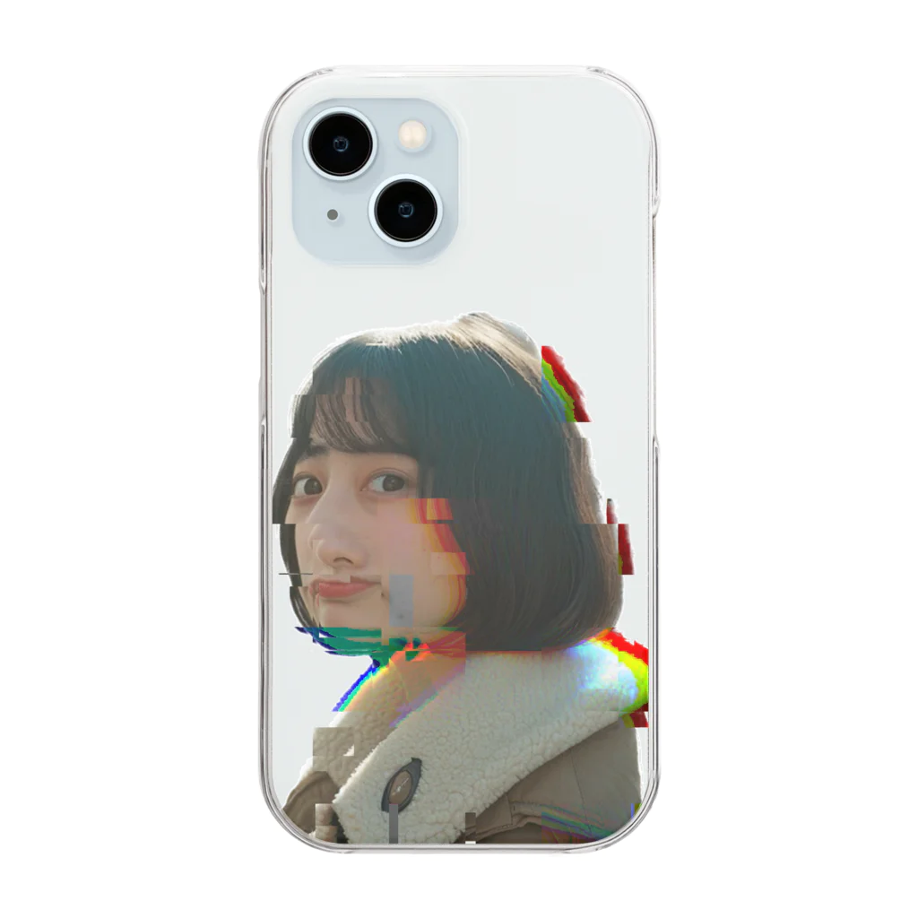 SUKI NA MONO HA NANDESUKA?の存在しない美女#02 Clear Smartphone Case