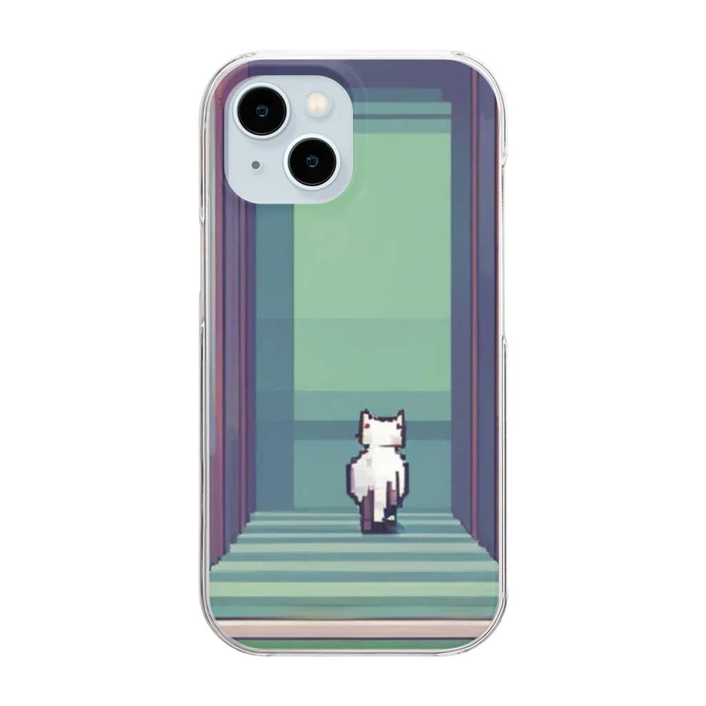 chocotan4649の探求猫 Clear Smartphone Case