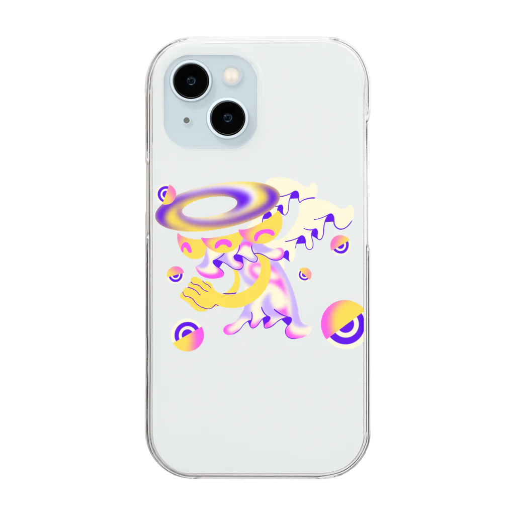 SIM0Nのナムナムの南無 Clear Smartphone Case