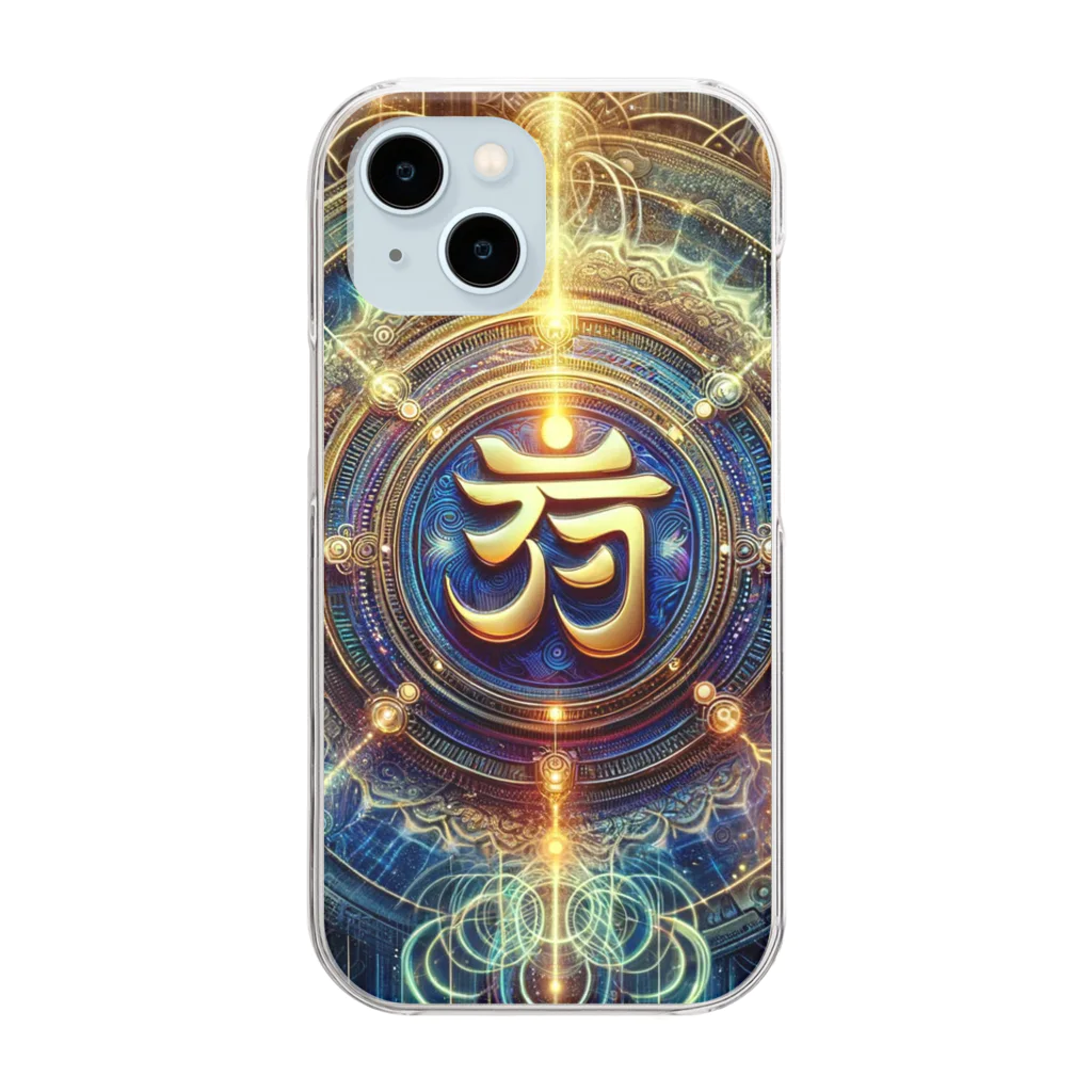 itohmaの梵字＋AI Clear Smartphone Case