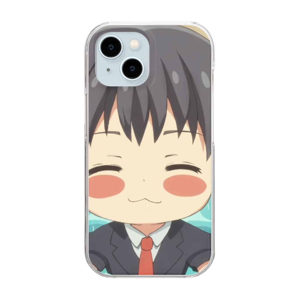 なお（ｻﾗﾘｰﾏﾝ）＠AI使って情報発信中の温泉＠サラリーマン Clear Smartphone Case