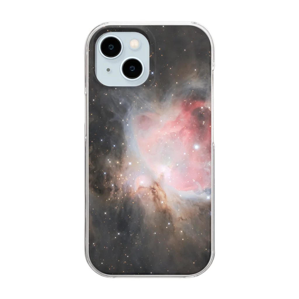 S204_Nanaのオリオン大星雲 Clear Smartphone Case