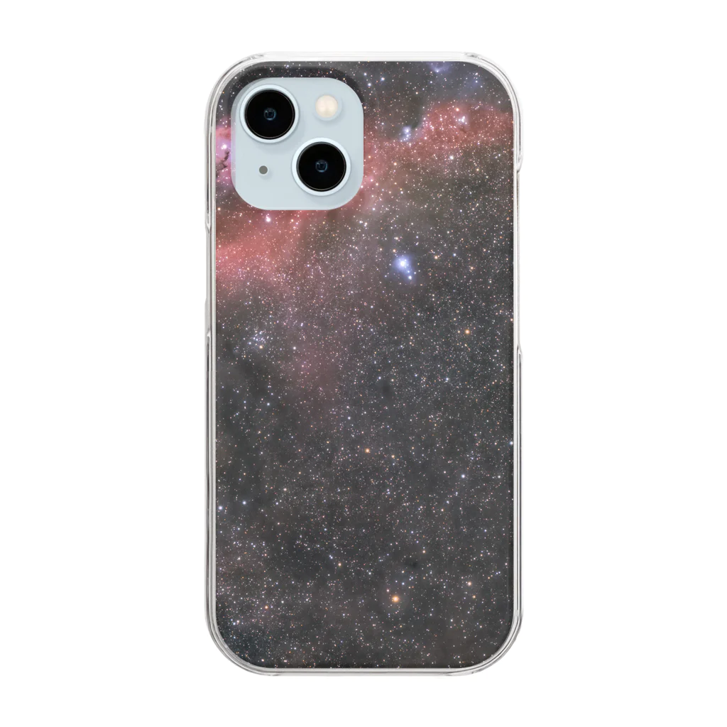 S204_Nanaのカモメ星雲 Clear Smartphone Case