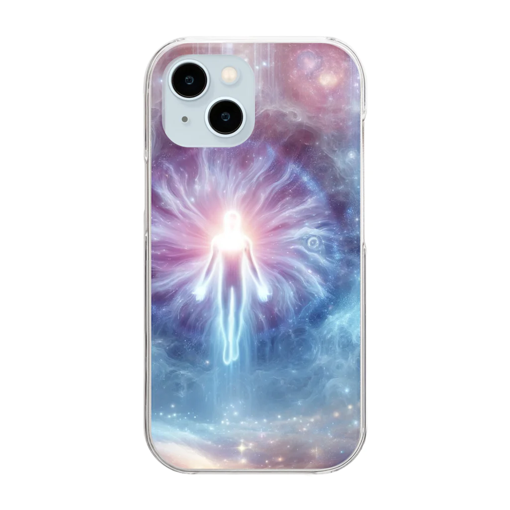 Spiritual5Dimensionの特別な波動グッズ Clear Smartphone Case