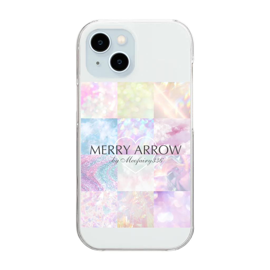 MERRY ARROW by meofairy336のMERRY ARROW LOGO Clear Smartphone Case