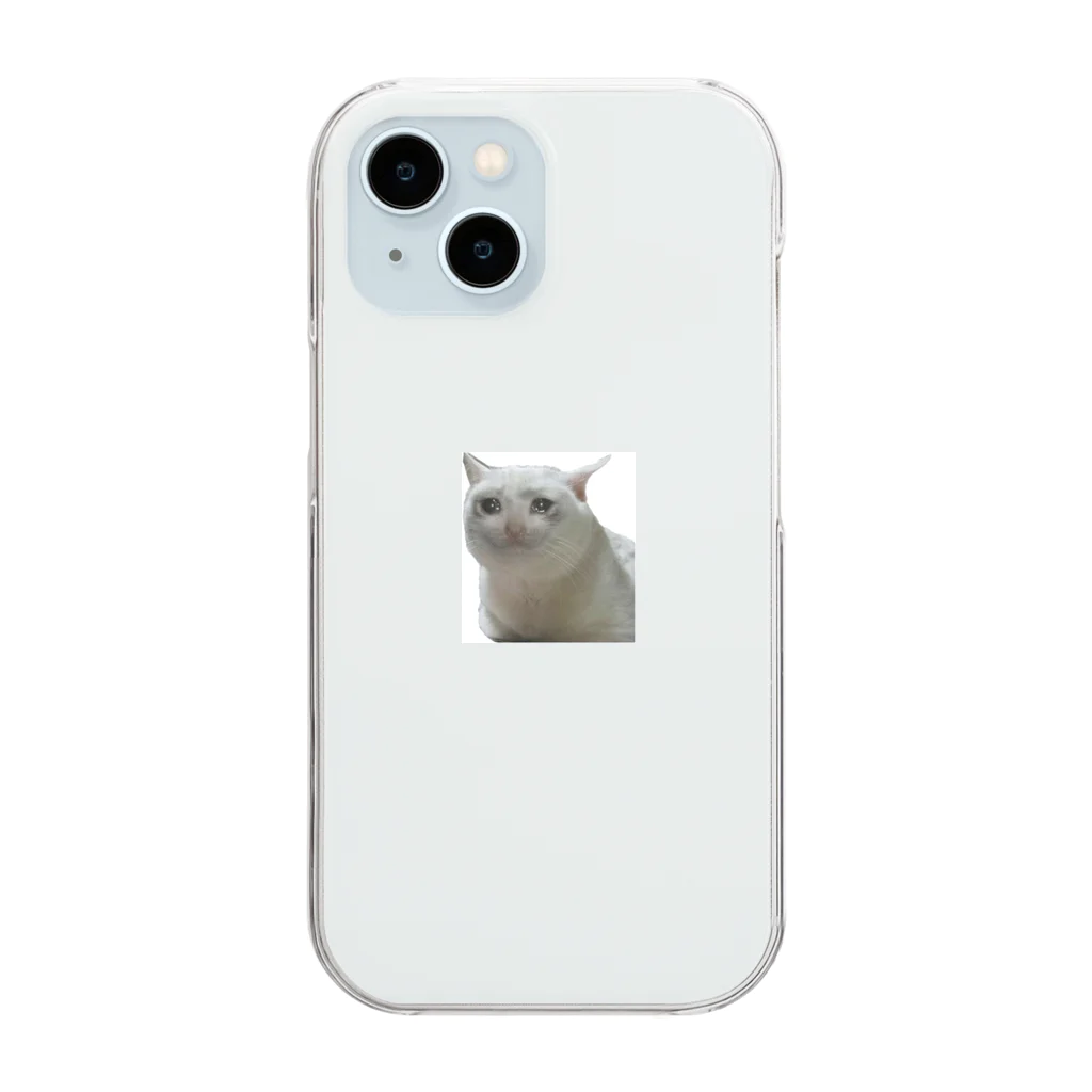 shun1319の話題の猫！ Clear Smartphone Case