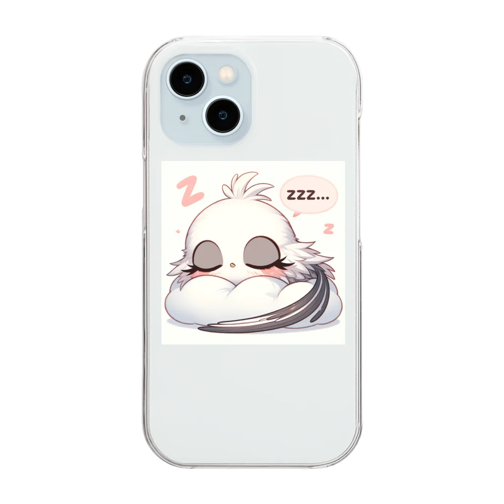 mimikkyu322のLong-tailed Tit 7 Clear Smartphone Case