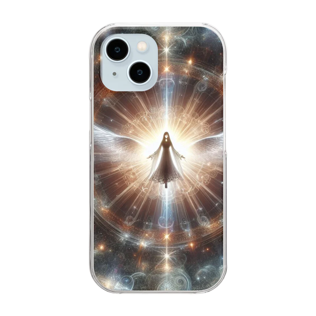 Surplusの宇宙エネルギー Clear Smartphone Case