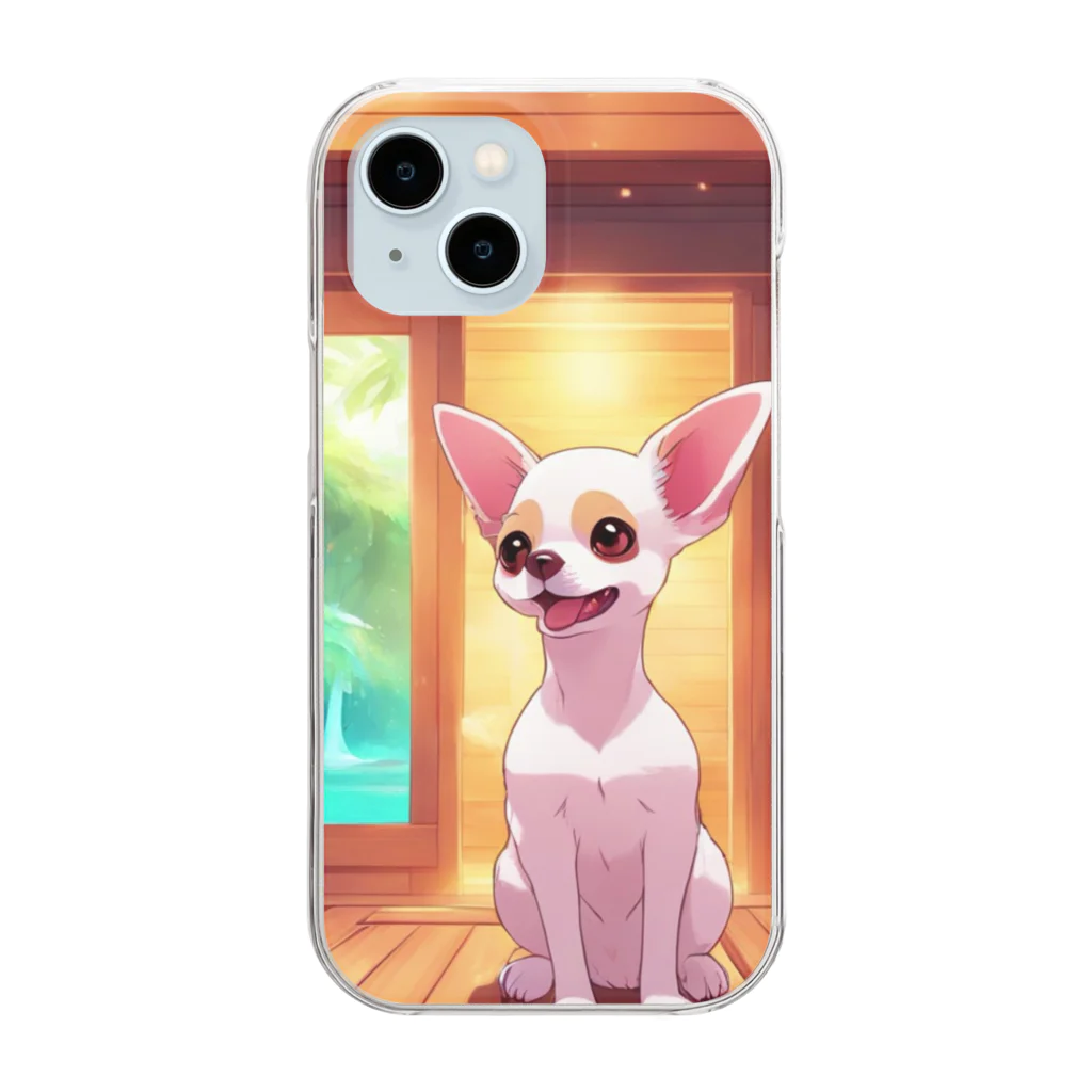 sauna_animalのsauna animal ⑩ Clear Smartphone Case