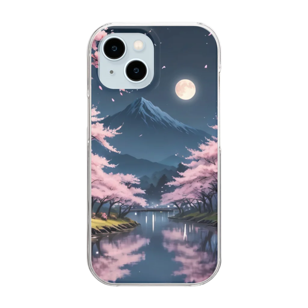 君に決めた！の桜 Clear Smartphone Case