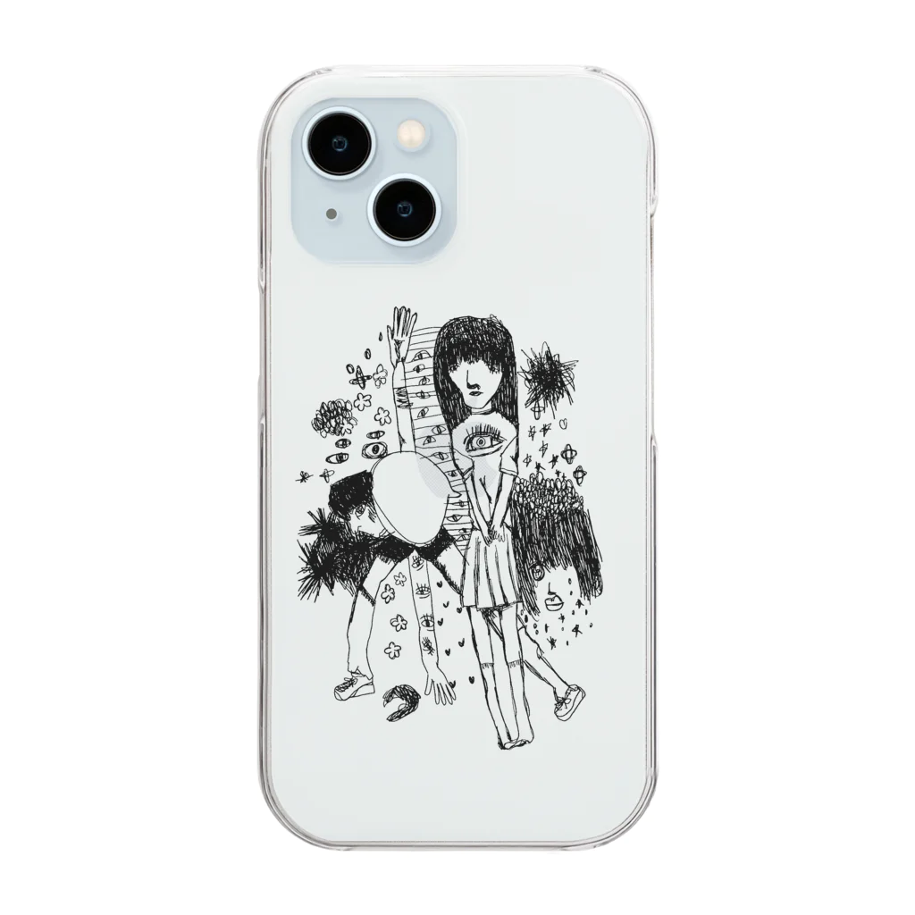 悦子の食卓の残存 Clear Smartphone Case