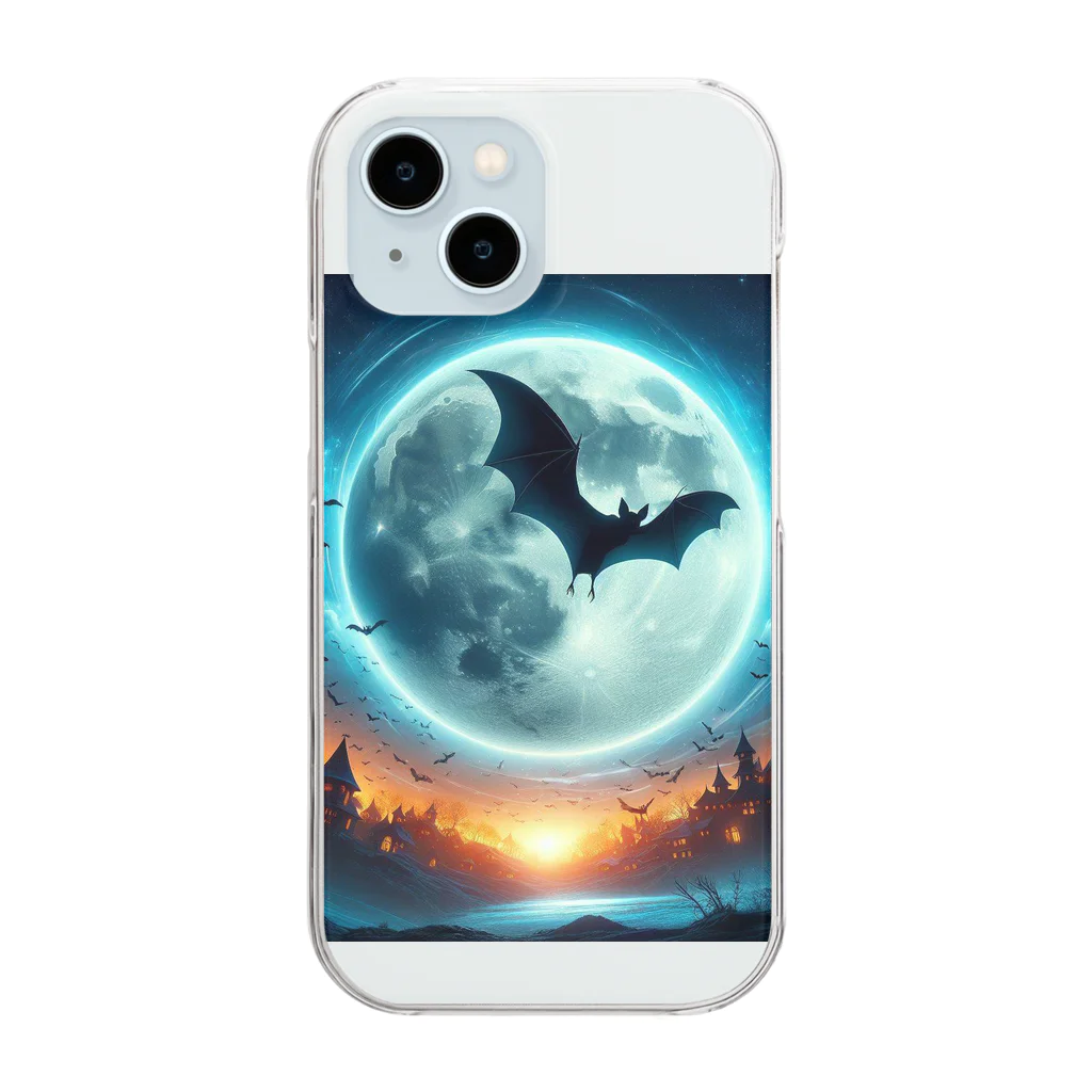 終わらない夢🌈の神秘的な世界🌕 Clear Smartphone Case