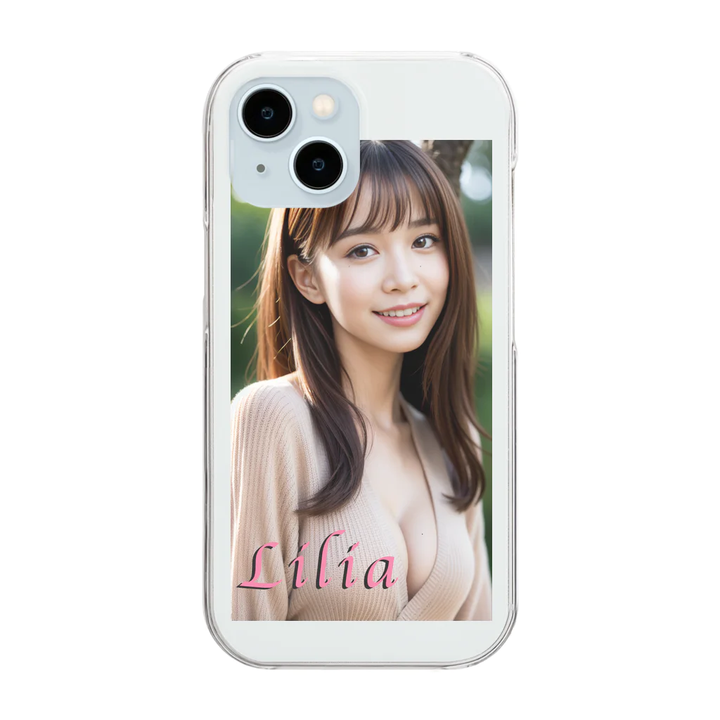 Kawaii TransformationsのLilia Clear Smartphone Case