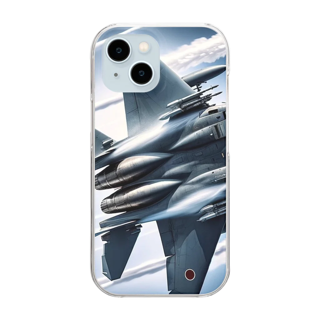 valtanamnのF-15J EAGLE Clear Smartphone Case