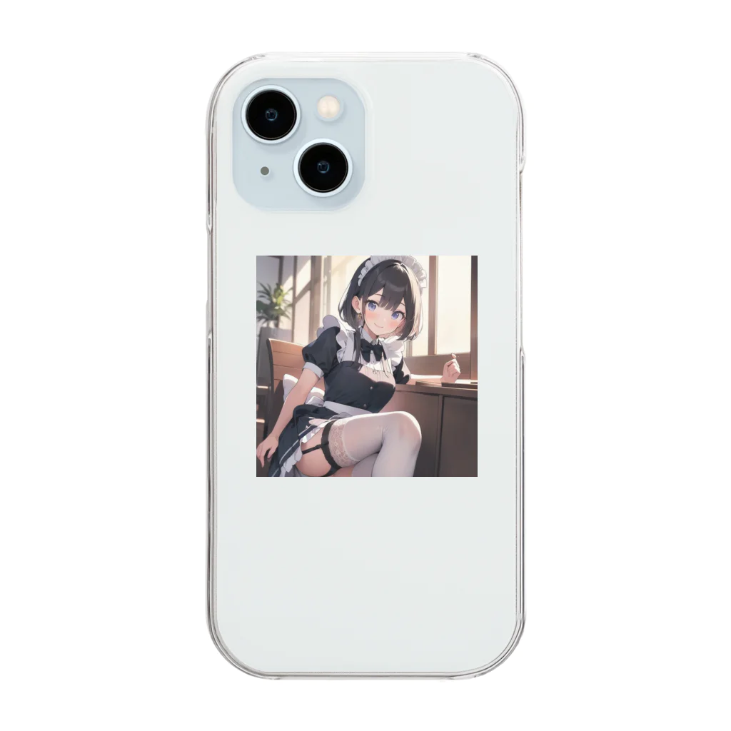 sion1010の美少女グッズ♪ Clear Smartphone Case