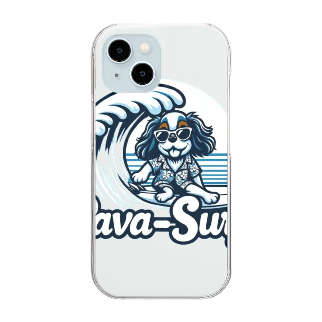 cava-sports　【キャバースポーツ】のcava-surf Clear Smartphone Case